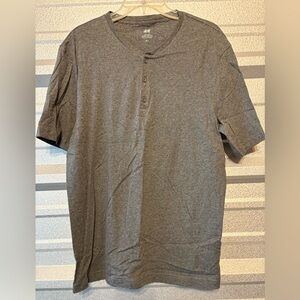 H&M Charcoal Short Sleeve Tee